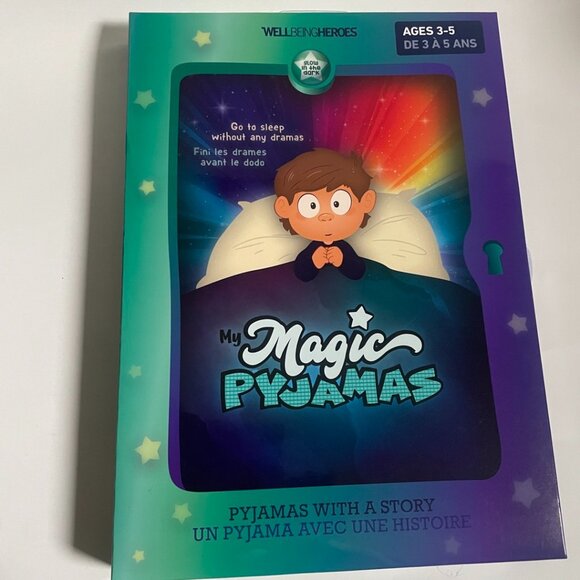 My Magic Pyjamas – Glow-in-the-Dark Storybook & Pajama Set - Picture 1 of 14